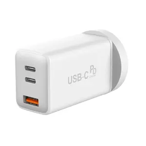 Chargeur rapide 65W haute vitesse double USB Android et chargeur d'ordinateur portable tête de charge rapide universelle pd