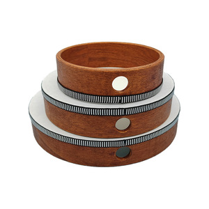Wholesale Orff Percussion <b>Instrument</b> Hand Drum Tambourine Walnut Color 10 Inch <b>Musical</b> Toy - Product Image 6