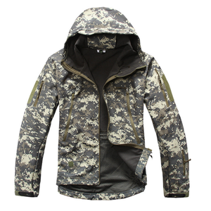 Chaqueta Táctica Impermeable para Exteriores, Chaqueta con Capucha de Invierno para Hombre, Chaqueta Táctica de Camuflaje Softshell para Hombre - Product Image 6