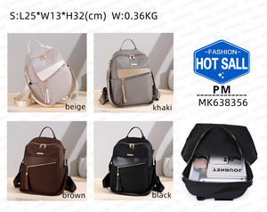 <span class=keywords><strong>Mochila</strong></span> Bolsos de <span class=keywords><strong>mujer</strong></span> de moda Estilo coreano Versátil Gran capacidad Moda <span class=keywords><strong>Mochila</strong></span> de viaje simple Venta al por mayor 638 - Product Image 2