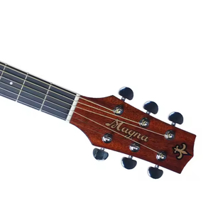 <span class=keywords><strong>Guitarra</strong></span> Acústica Magna M-80C, Venta al por Mayor de Fábrica, Tapa de Abeto Laminado, Fondo y Laterales de Caoba, Diapasón de Madera Tecnológica, Mástil de Caoba, 41 Pulgadas - Product Image 5