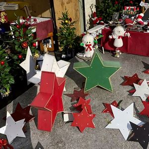 Decoración Navideña de Estrella Luminosa para Exteriores, Diseño Nuevo, Venta al Por Mayor - Product Image 2