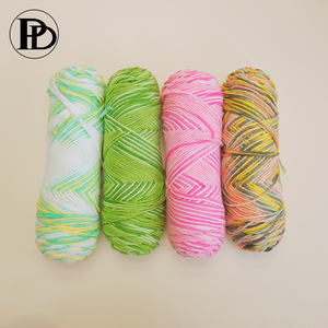 เส้นด้ายอะคริลิคแฟนซี5ชั้นเส้นด้ายฝ้ายนมสำหรับถักเสื้อกันหนาวถุงเท้าผ้าพันคอถัก - Product Image 5