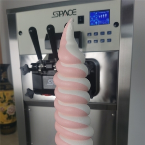 Machine à glace molle de table, 2+1 saveurs, petite taille commerciale, homologuée CE ETL pour les cafés - Product Image 4