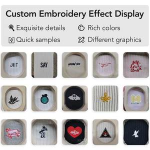 Meias Masculinas Personalizadas <span class=keywords><strong>2026</strong></span> de Algodão Cardado com Bordado de Letras, Anti-pilling, Moda de Rua, Meias Esportivas com Logo - Product Image 6