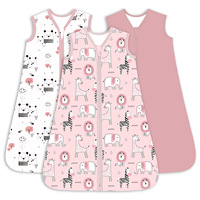 Sac de couchage léger et respirant pour bébé avec bouton intégré Pyjama d'été offrant une protection contre les coups de pied