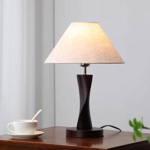 Lampe de table réglable de style chinois minimaliste à lumière blanc chaud dimmable pour chambre à coucher, salon, hôtels, tables, design à brancher - Product Image 5