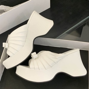 Sandalias de Plataforma Hechas a Mano con Estampado de Leopardo para Mujer, Elegantes, Transpirables, de Verano, con Tacón Grueso - Product Image 5