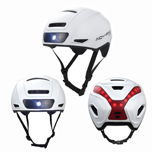 Casco de Ciclismo con Carcasa de PC y Luz LED Recargable por USB Delantera y Trasera <span class=keywords><strong>para</strong></span> <span class=keywords><strong>Bicicleta</strong></span> de Carretera, Ciclismo, <span class=keywords><strong>Bicicleta</strong></span> Eléctrica, Casco con Luces <span class=keywords><strong>para</strong></span> Adultos - Product Image 5