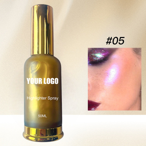 Spray <span class=keywords><strong>Iluminador</strong></span> Corporal Vegano de Marca Privada, Alta Pigmentación, Brillo Mineral, <span class=keywords><strong>Iluminador</strong></span> Líquido, 50 ml, Bronceador de Piel, Luminoso - Product Image 5