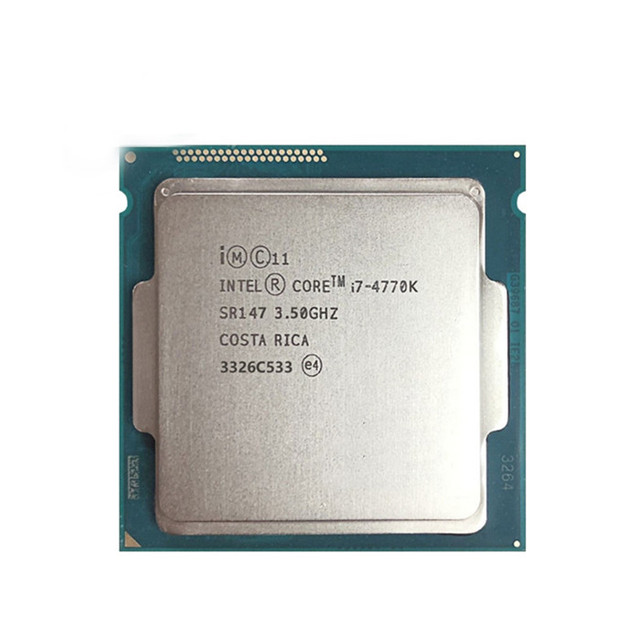 Core I7 Laptop Processor 4770 4770K 4790 CPU in Stock Used New Processor Original Brand Desktop I7 I9 GamingCPU