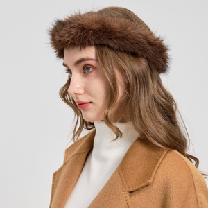 Fascia per Capelli Invernale Minimalista Tinta Unita, Comoda ed Elegante, Calda e alla Moda per Donne - Product Image 4