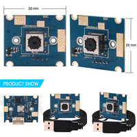 Módulo de cámara mini micro USB OEM OV5640 con controlador gratuito, 5MP, enfoque automático, ELP-USB500W04AF-A60