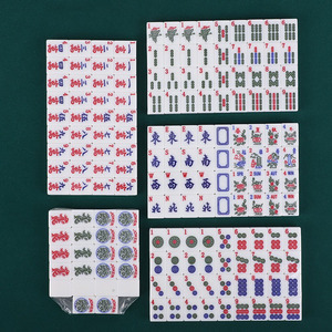OEM Factory Modern American <b>Mahjong</b> Tiles Melamine Design Portable Eco-Friendly Durable Artistic Classic <b>Mahjong</b> <b>Set</b> - Product Image 3