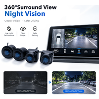 Harga Grosir Pabrik Meihua Kamera Mobil 1080P 4CH 360 °   Sistem Kamera Pandangan Sekitar HD Kamera Parkir Kendaraan OEM ODM