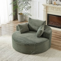 Ensemble de canapé-lit pliable en velours côtelé au design moderne, écologique, avec rembourrage en éponge pure, compressé sous vide, pour hôtel et salon