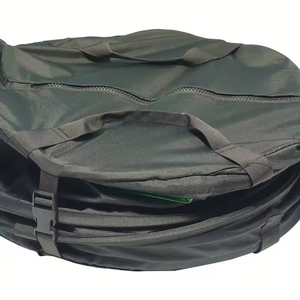 กระเป๋าเก็บใบกัญชาแบบพับได้ ทันสมัย กันน้ำ สีดำ ทำจากไนลอน  จำนวนสั่งขั้นต่ำ 1 ชิ้น พร้อมส่ง  รักษ์โลก กันลื่น ใช้งานง่าย - Product Image 5