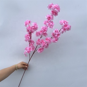 ดอกไม้ประดิษฐ์สำหรับงานแต่งงานดอกไม้ประดิษฐ์สีชมพูสีขาวแขวนดอกไม้ตกแต่งกิ่งดอกซากุระ - Product Image 3