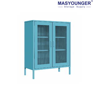 Easy Assembly Freestanding Steel Colorful <strong>Wardrobe</strong> Cabinet Large Capacity Modern Bedroom Storage for Apartment Home Furniture - Product Image 3