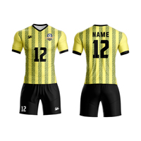 Jersey Kustom Berkualitas Tinggi Cocok untuk Jersey Sepak Bola Dewasa, Gaya OEM Tingkat Atas, Cepat Kering, Jersey Bernapas