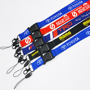 Wholesale Embroidered Logo Lanyard Wrist Strap Short Custom Printed Lanyards Custom