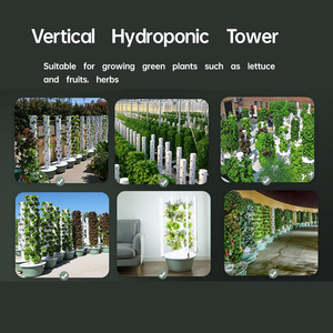 Tour <span class=keywords><strong>hydroponique</strong></span> verticale à 9 niveaux pour la <span class=keywords><strong>culture</strong></span> hors-sol de fleurs et de laitues, avec éclairage LED pour la croissance des plantes - Product Image 6