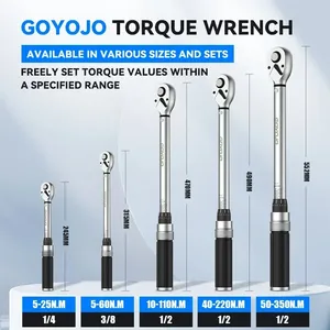 Adjustable Torque Wrench Kit 2-24 Nm Inch Drive Precision Repair <b>Tool</b> for Road and Mountain Bicycle Maintenance - Product Image 6