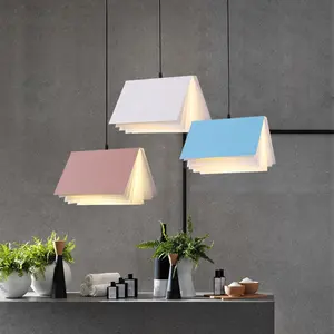 New Design Simple Hanging Lighting Book House Decor Pendant Light For Kitchen Study Room