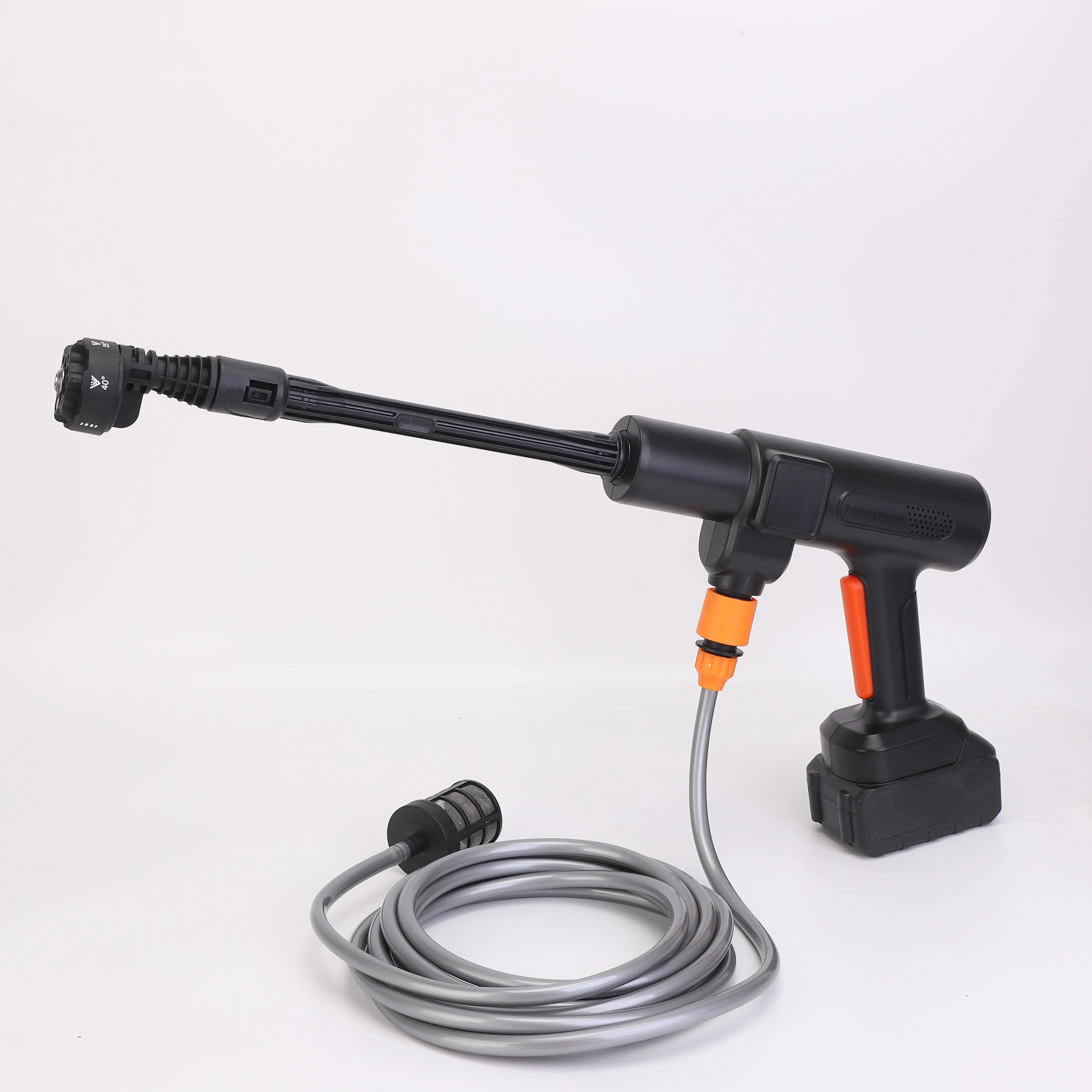 Hot Sales High Pressure 21V Lithium Cordless Wireless Car Wash Water Jet Watering With Lower Price