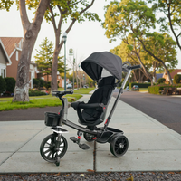 Modèles les plus récents de l'usine, vélo multifonctionnel pour poussette, poussette pour enfants, tricycle pour tout-petits, poussette pour enfants à 3 roues