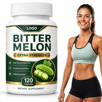 Capsules d'extrait de melon amer en marque blanche Fabricant OEM ODM Formule personnalisée Momordica Charantia Emballage de détail