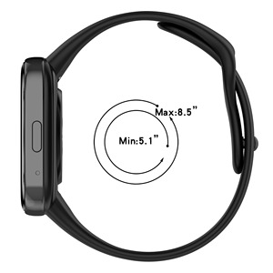 BEEFLYPOWER Nuevo Producto Correa de Repuesto de Silicona de Color Sólido para Reloj Inteligente <span class=keywords><strong>Redmi</strong></span> <span class=keywords><strong>Watch</strong></span> 3 <span class=keywords><strong>Lite</strong></span>/3 Active - Product Image 4