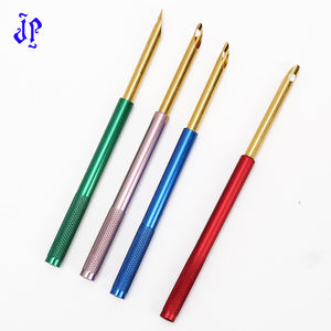 JP taşınabilir Poking kalem paslanmaz çelik kanca aracı Diy kurcalamak yün Warnrick iğne renkli kolu yumruk pilot kalem - Product Image 1