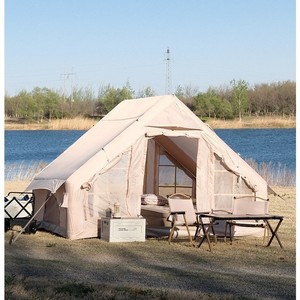 <span class=keywords><strong>Tenda</strong></span> Gonfiabile Leggera per <span class=keywords><strong>Campeggio</strong></span> Esterno, Stile Casa, Kit Completo per Pernottamento Caldo, Cottage per Tutte le Stagioni - Product Image 4