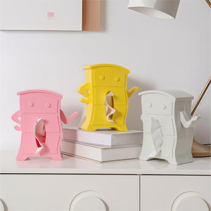 A0013 sabah rüya Jia çevre dostu Modern plastik masaüstü tuvalet kağıdı kutu duvara monte depolama oturma odası için terlik - Product Image 2