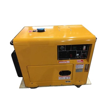 Малошумная высокопроизводительная машина мощность дизельного двигателя генератора 5kw HJ-D5000E