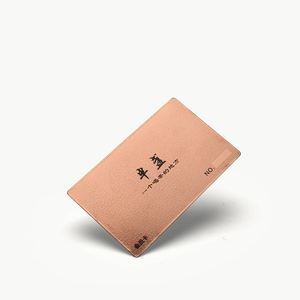 Latest Design Customized Contactless Smart <b>Metal</b> Card Rfid Nfc <b>Metal</b> Business Card With Box - Product Image 4