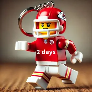 Personnalisable En Plastique Bloc De Construction Homme Assemblage Jouet En Gros Petit Lot Rugby <span class=keywords><strong>Série</strong></span> pour Le Commerce Extérieur - Product Image 3