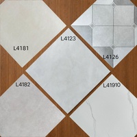 Carreaux de porcelaine rustiques 400x400mm pour le marché ghanéen, directement de l'usine, pour projets de revêtements de sol et muraux dans les salons, chambres et salles de bain