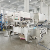 BHJ-6 automatique tasse minérale potable eau pure machine de remplissage et de scellage prix compétitif ligne de production chine en gros