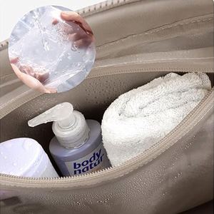 Sac de rangement personnalisé avec logo, durable, pliable, imperméable, pour voyage, en tissu matelassé et doux, capacité de 200 ml - Product Image 4