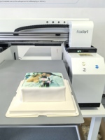 Impresora de Tinta Comestible de Precisión, Nueva Tendencia 2026, para Pasteles de Cumpleaños, Chocolate, Macarons, Máquina de Impresión de Alimentos