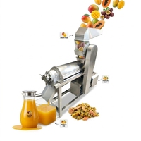 Presse à jus industrielle pour pommes, gingembre, fruits, persil, orange, carotte, noix de cajou, fraises – Machine d'extraction de jus