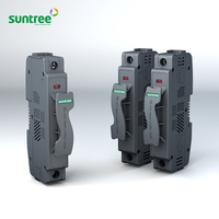 Porte-fusible solaire Suntree PV Din DC1500Y, base photovoltaïque DC1000V, certifié TUV, tension nominale 1500V DC