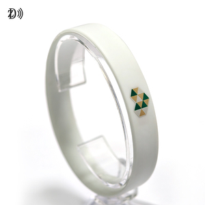 Tùy chỉnh in ấn bán buôn NFC Silicone dây đeo cổ tay ntag213 Ntag215 ntag216 NFC mỏng Silicone Vòng đeo tay - Product Image 5