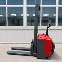 Chariot élévateur à palettes électrique professionnel, chariot élévateur hydraulique, certification CE ISO, hauteur de levage personnalisable pour la logistique