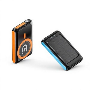 Batterie externe magnétique et solaire à charge rapide sans fil 5000 mA, 5 W, modèle ZL808, vente en gros Chine - Product Image 1