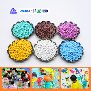 Nouveau type de matériau respectueux de l'environnement, <span class=keywords><strong>sable</strong></span> de jouet pour enfants de <span class=keywords><strong>sable</strong></span> d'imitation de porcelaine de perle lisse colorée - Product Image 2