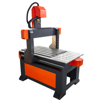 Fresadora CNC de 3 Ejes para Madera 6090, Control NC Studio, Husillo Único de 2.2KW, Refrigeración por Agua, Motor 450B, Aleación de Aluminio