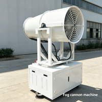 Canon à brouillard anti-poussière à faible bruit pour la réduction de la poussière dans les zones minières